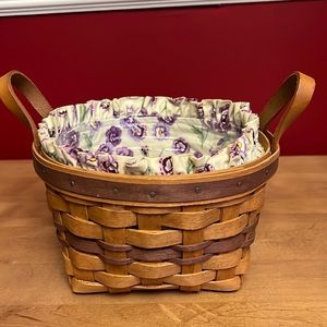 Longaberger Pansy Basket Set